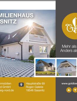 Traumfamilienhaus mit Einliegerwohnung! - Sassnitz