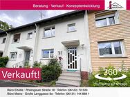 Verkauft - Hartenberg-Münchfeld: Schönes Einfamilienhaus mit Terrasse, Balkon und großem Garten - Mainz