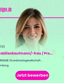 Immobilienkaufmann/-frau / Property Manager (m/w/d) in Vollzeit oder Teilzeit für Hamburger Grundstücksgesellschaft - Hamburg