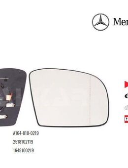 SPIEGELGLAS RECHTS BEHE ASPHÄ MERCEDES R KLASSE W251 A 2518102119 - Dortmund Wickede