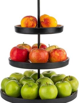 APS Etagere Frida, Melamin, Metall, (4-tlg), vielseitige Nutzung möglich, 3-stufig