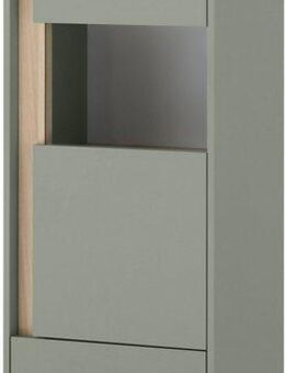 INOSIGN Vitrine City/Giron, moderner Hochschrank, Glasvitrine zeitlos, modern, ausreichend Stauraum, vielseitig einsetzbar