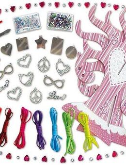 Lena® Kreativset Metal Jewelry Crystal Gem, Made in Europe