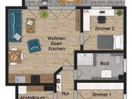VERMIETETE NEUBAU 3-ZIMMER-ERDGESCHOSSWOHNUNG IN ZENTRALER LAGE - Klein Meckelsen