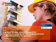 Ingenieur:in oder staatlich geprüfte:r Techniker:in (w/m/d) für Versorgungstechnik / Gebäudetechnik / Technische Gebäudeausrüstung – HLS K, HVAC, TGA - Duisburg