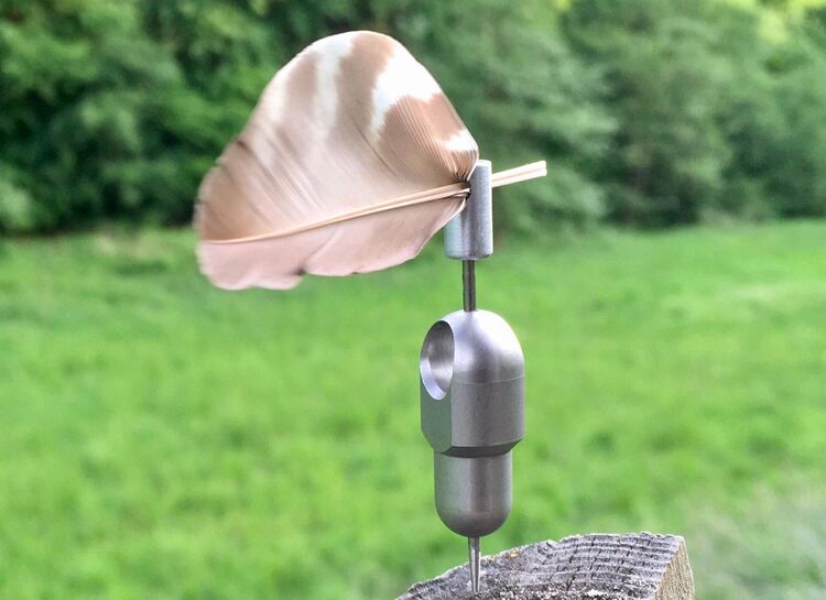Jagd Windprüfer Profi Jagd Geschenk Jagd Bedarf V2A - Melsungen
