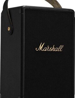 Marshall Tufton Portable Bluetooth-Speaker Stereo (Bluetooth, Black and Brass)