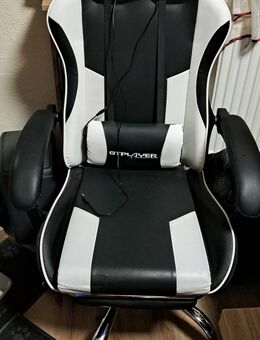 Büro / Gaming Stuhl mit Massagefunktion Neuwertig - Alt Tucheband