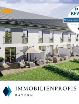 Neubau: Reiheneckhaus mit Keller in der schönen St.-Anton-Siedlung! Massiv gebaut | Energie A+ ... - Augsburg