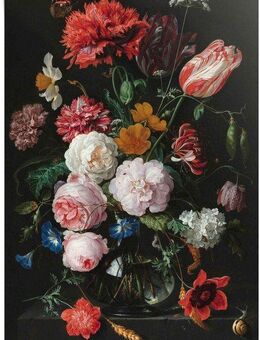 Reinders! Poster Poster Stillleben mit Blumenvase Jan Davidsz de Heem, Vasen (1 St)