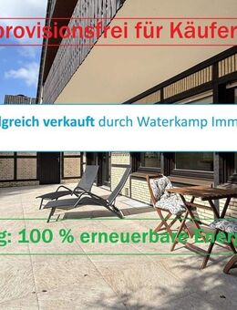Top modernisierte Wohnung mit großer Terrasse + Garten (provisionsfrei für Käufer) - Nordwalde