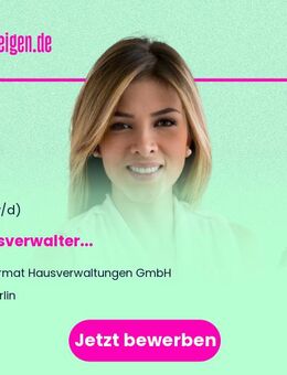 Hausverwalter (m/w/d) - Berlin