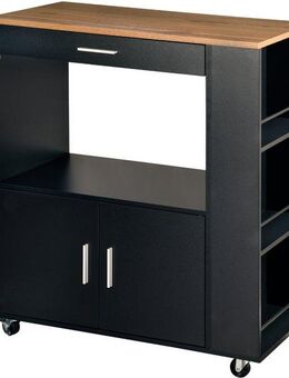 KESPER® Küchenwagen Servierwagen, FSC, mit 4 voll beweglichen Lenkrollen