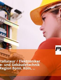 Elektroinstallateur / Elektroniker für Energie- und Gebäudetechnik (m/w/d) - Region Bonn, Köln, Koblenz, Düsseldorf - Bonn