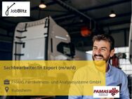 Sachbearbeiter/In Export (m/w/d) - Rutesheim