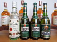 Barcardi Hansen Präsident Rum 4 Flaschen - Hamburg