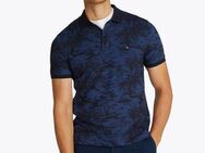 Tommy Hilfiger Poloshirt ALL OVER PRINT LINEN REG POLO mit Palmenprint