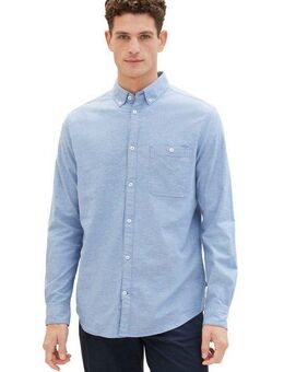 TOM TAILOR Langarmhemd mit Brusttasche