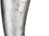 Casablanca by Gilde Schirmständer Regenschirmständer Stiefel, silber (1 St), für Regenschirme, Höhe 45 cm, Gummistiefel-Form, aus Keramik