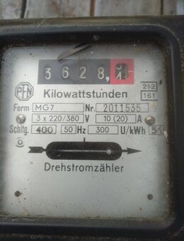 Alter Strom Zähler - Büdingen