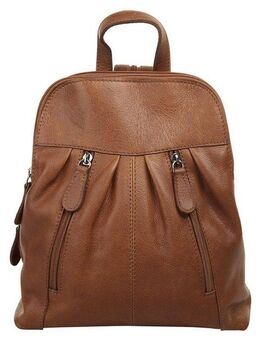 Cluty Cityrucksack, echt Leder