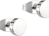 Liebeskind Berlin Paar Ohrstecker Schmuck Geschenk Edelstahl Ohrringe Kreis, LJ-0483-E-05, LJ-0484-E-05
