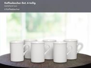 Ritzenhoff & Breker Becher Bianco, Porzellan, 6-teilig, klassisch-schlicht, 300 ml