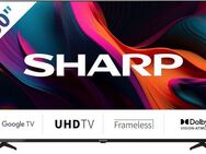 Sharp 4T-C50GLx LED-Fernseher (126 cm/50 Zoll, 4K Ultra HD, Google TV, Smart-TV, Dolby Atmos, Dolby Vision, HDMI 2.1 mit eARC)