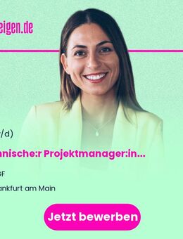 Technische:r Projektmanager:in Vetriebs-IT Schwerpunkt Elektr. Fahrgeldmanagement- und Zahlungssysteme (d/m/w) - Frankfurt (Main)