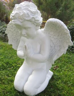 Dekofigur Engel betend Gartendeko Gartenfigur - Hergisdorf