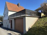 kleines Wohnhaus mit Garage und Terrasse - Wartmannsroth