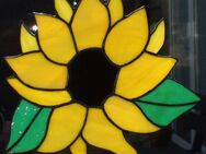 Fensterbild aus Tiffanyglas (Handarbeit) Sonnenblume - Krefeld