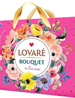 Lovare Bouquet Brown Teeset 6 Geschmacksrichtungen 30-tlg Weihnachten Geschnenk - Wuppertal