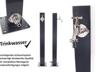 TRINKWASSER Wassersäule TSQG 950 Anthrazit quadratisch eckig - Hiddenhausen
