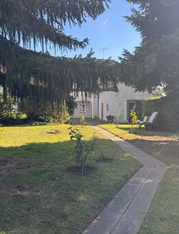 Brandis: zentral und blickgeschützt Wohnen | große, hohe Garagen | toller Gartenbungalow - Brandis