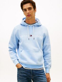 Tommy Hilfiger Kapuzensweatshirt TOMMY LOGO HOODY mit Kapuze und Kängurutasche unifarben, casual, regular fit, Baumwollmix, Kapuze