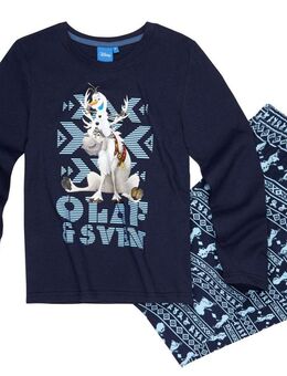 Die Eiskönigin Pyjama –Olaf und Sven- Dunkelblau *NEU* Versch.Gr. - Dreieich