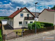 Freistehendes Einfamilienhaus mit Garage, Wintergarten und sonnigem Grundstück in Meuschau. - Merseburg