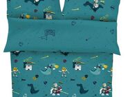 s.Oliver Junior Kinderbettwäsche Ritter und Drache, Satin, mit Rittermotiven, 100% Baumwolle