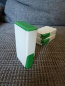 Süßstoffspender, Taschensüßstoffspender, Kunststoff, neu, weiß/grün in 45883