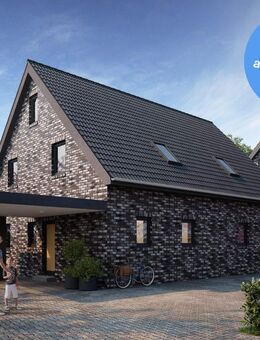 Moderne Doppelhaushälfte im KfW40 Effizienzhausstandard mit kleinem Garten in Werlte zu verkaufen! - Werlte