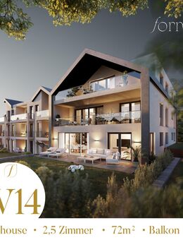 W14 - Penthousewohnung mit Ausblick und Tiefgaragenstellplatz - Empfingen