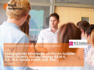 Pädagogischer Mitarbeiter im Psycho-Sozialen Dienst (m/w/d), Sozialpädagoge B.A.M.A., B.A. /M.A. Soziale Arbeit, Dipl.-Päd. oder vergleichbar - Gießen