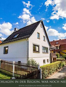 Schönes Einfamilienhaus mit Garage und Nebengelass in traumhafter Lage - Ziegenrück