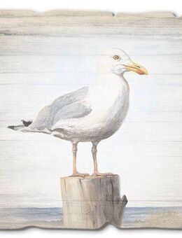 Artland Holzbild Möwe, Vögel (1 St)