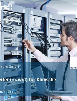 IT-Mitarbeiter (m/w/d) für Klinische Systeme - Bad Langensalza