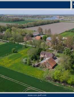Ihr Projekt auf dem Land - sanierungsbedürftiges Landhaus mit großer Scheune bei Greetsiel - Krummhörn