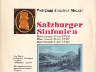 12" LP WOLFGANG AMADEUS MOZART "SALZBURGER SINFONIEN" [Saphir 25754-3 SB | 1973] - Zeuthen