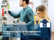 Qualitätsmanager im Zertifizierungswesen (m/w/d) - Gütersloh