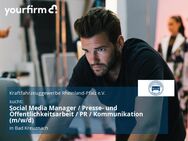 Social Media Manager / Presse- und Öffentlichkeitsarbeit / PR / Kommunikation (m/w/d) - Bad Kreuznach